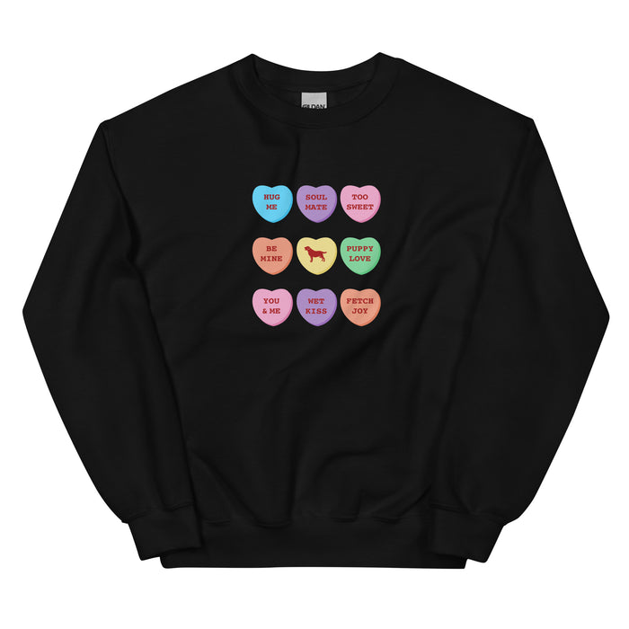 Candy Hearts Sweatshirt