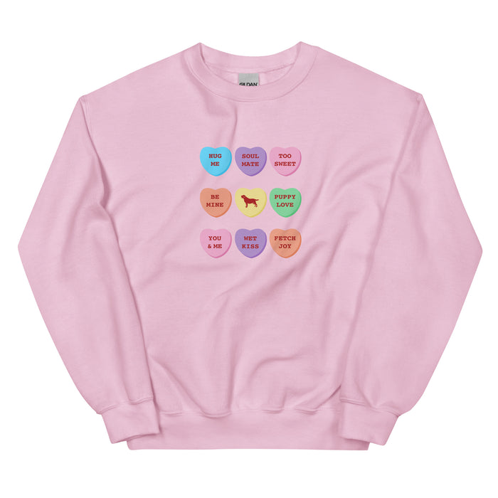 Candy Hearts Sweatshirt