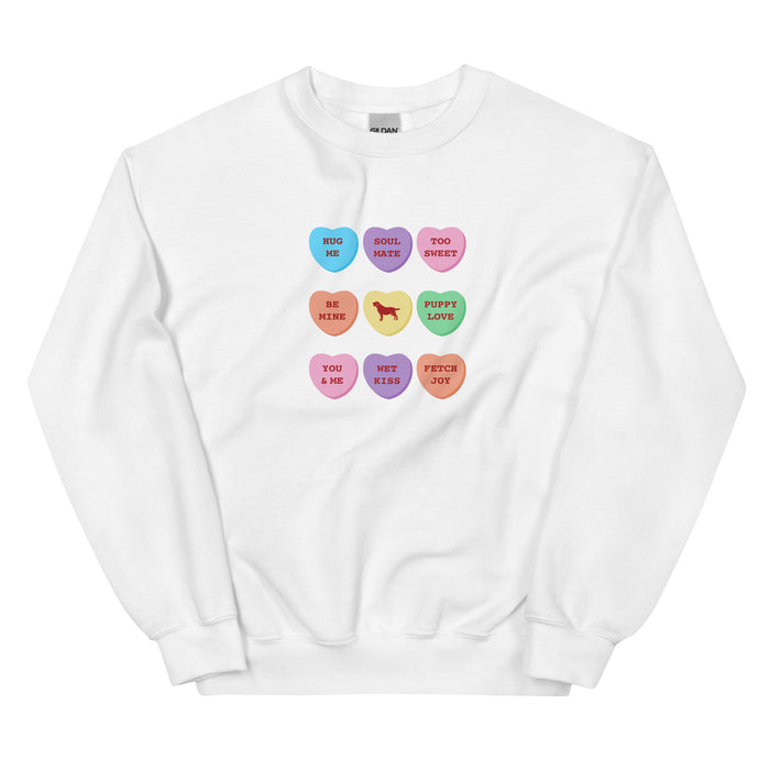 Candy Hearts Sweatshirt