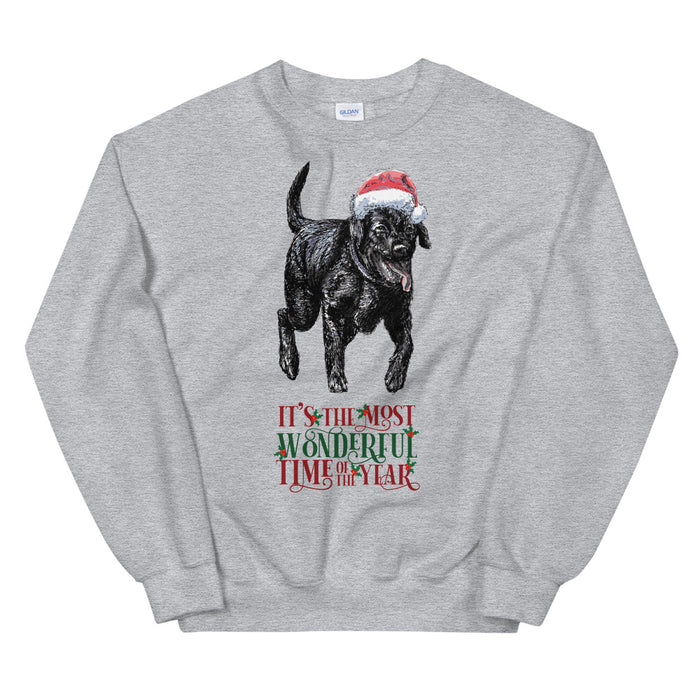 "Black Lab" Holiday Sweatshirt